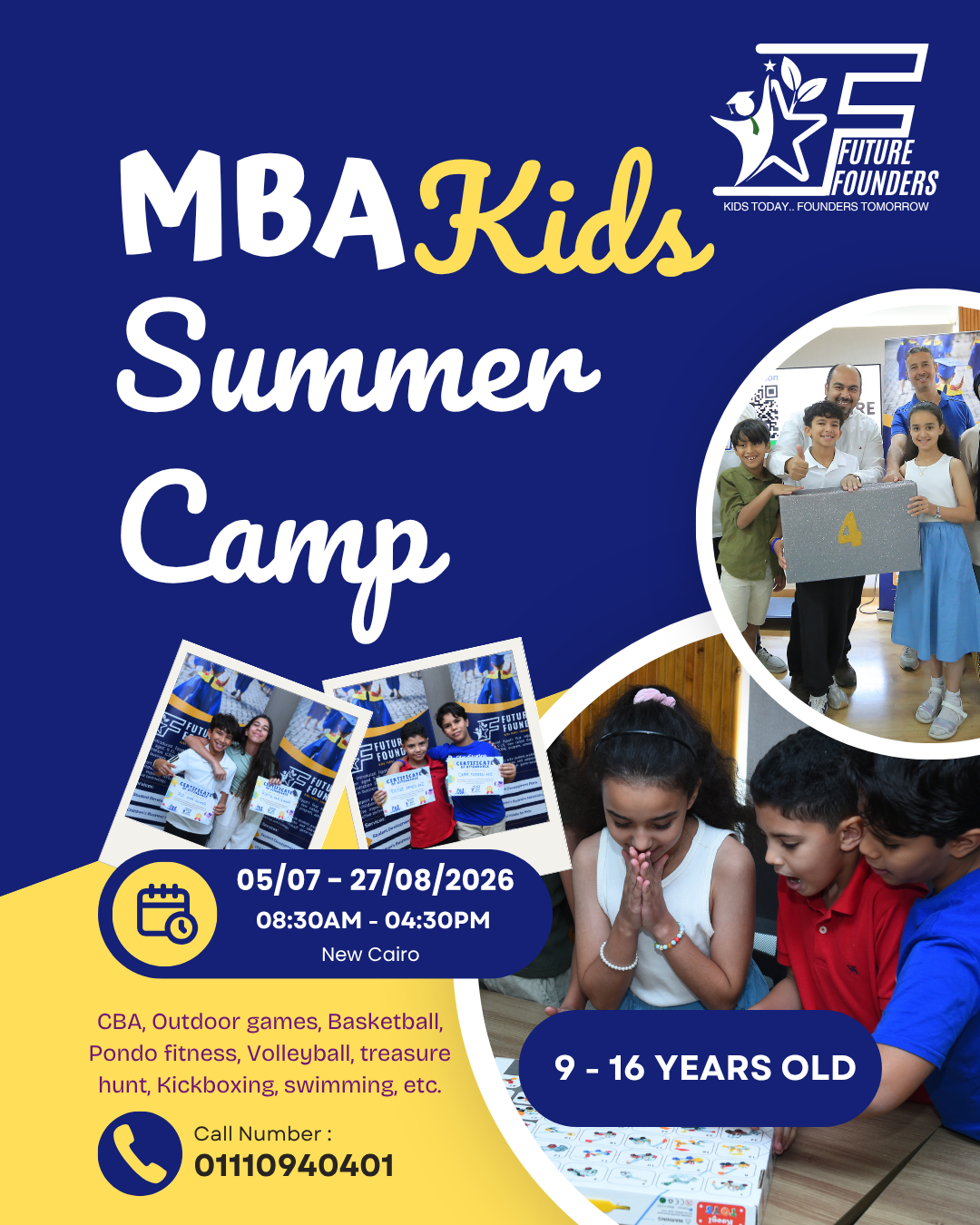 Future Founders: Mini-MBA Kids Summer Camp 2026